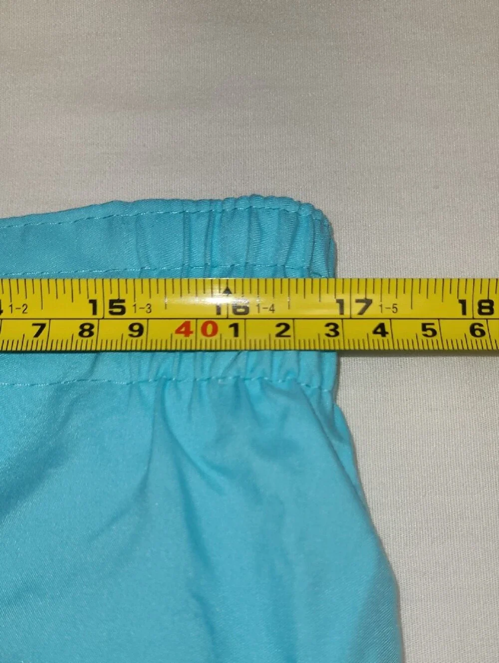 NWT Laguna Men's Aquamarine Swim Trunks Board Shorts w/Drawstring elastic waist